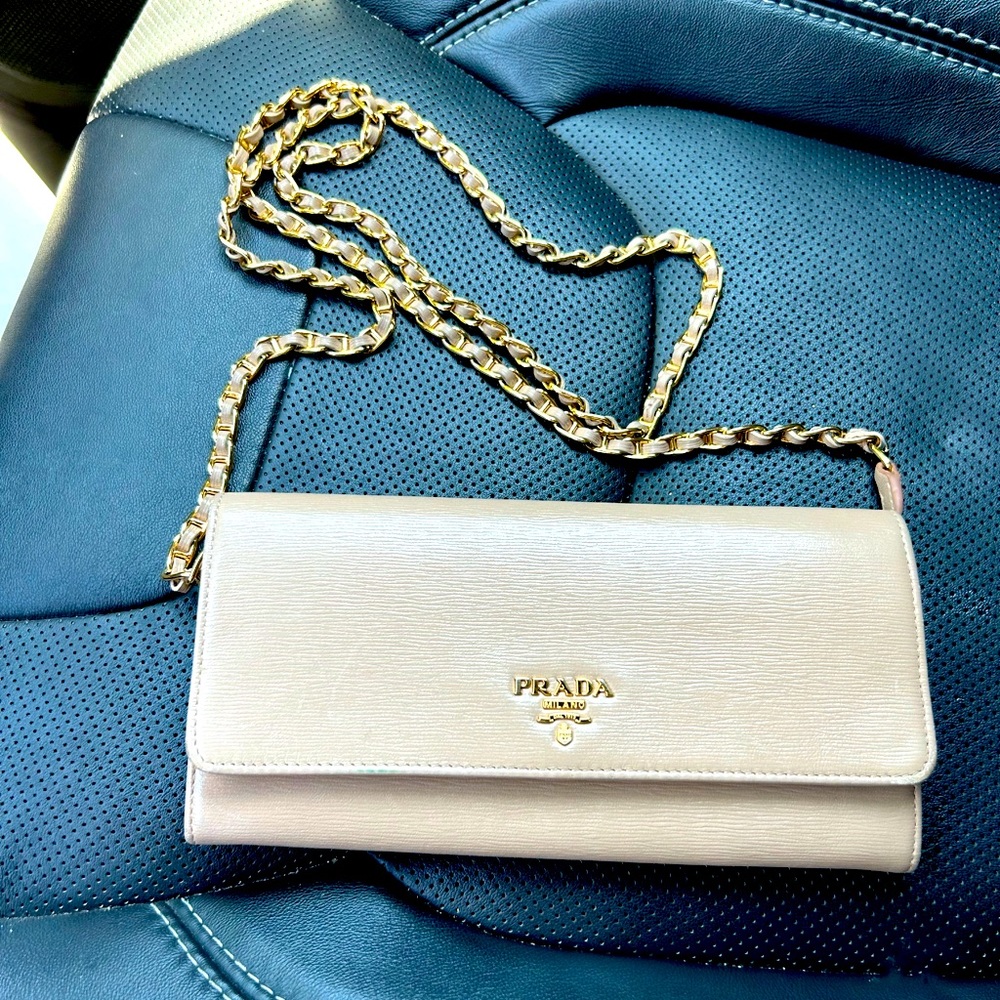 Prada crossbody bag - beige
